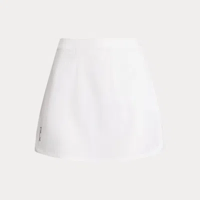 Rlx Golf 43.2 Cm Performance Stretch Golf Skort In White