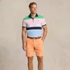 Rlx Golf 9-inch Tailored Fit Performance Short In Poppy