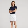 Rlx Golf Back-pleated Stretch Skort In Ceramic White