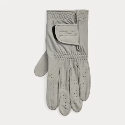 Rlx Golf Cabretta Leather Golf Glove – Left Hand In Grey