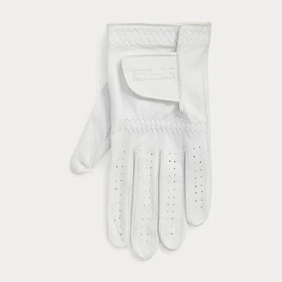 Rlx Golf Cabretta Leather Golf Glove – Left Hand In White