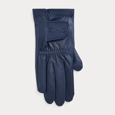 Rlx Golf Cabretta Leather Golf Glove – Right Hand In Blue