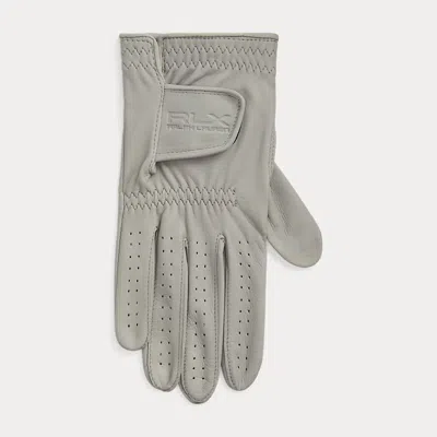 Rlx Golf Cabretta Leather Golf Glove – Right Hand In Grey