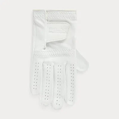 Rlx Golf Cabretta Leather Golf Glove – Right Hand In White