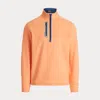 Rlx Golf Classic Fit Luxury Jersey Pullover In Orange