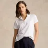 Rlx Golf Classic Fit Tour Polo Shirt In Ceramic White