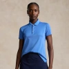 Rlx Golf Classic Fit Tour Polo Shirt In Greenwich Blue