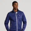 Rlx Golf Convertible Water-repellent Jacket In Refined Navy