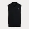 Rlx Golf Performance Cotton-blend Jumper Waistcoat In Black