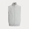 Rlx Golf Quilted Double-knit Gilet In Gray