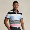 Rlx Golf Tailored Fit Performance Polo Shirt In Multi