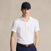 Rlx Golf Tailored Fit Performance Polo Shirt In White