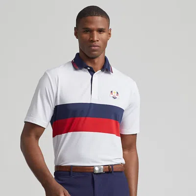 Rlx Golf Us Ryder Cup Uniform Polo Shirt In White