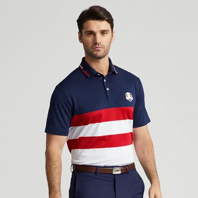 Rlx Golf Us Ryder Cup Uniform Polo Shirt In Blue