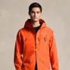Rlx Water-repellent Hooded Jacket In Orange