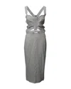 Rm By Roland Mouret Roland Mouret Skeleton Structured Dress In White Polyester In White