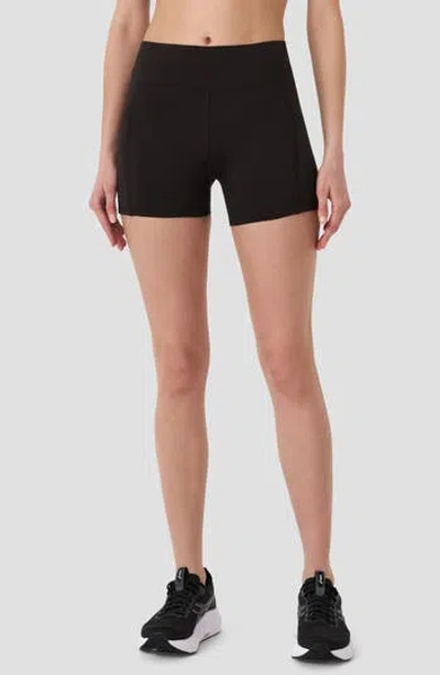 Rm Rebecca Minkoff 4-inch Biker Shorts In Black