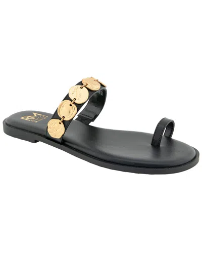 Rm Rebecca Minkoff Claire Flat Sandal In Black
