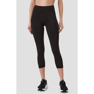 Rm Rebecca Minkoff High Waist Crop Leggings In Black