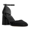 Rm Rebecca Minkoff Katerin Womens Square Closed Toe Block Heel Pumps In Black