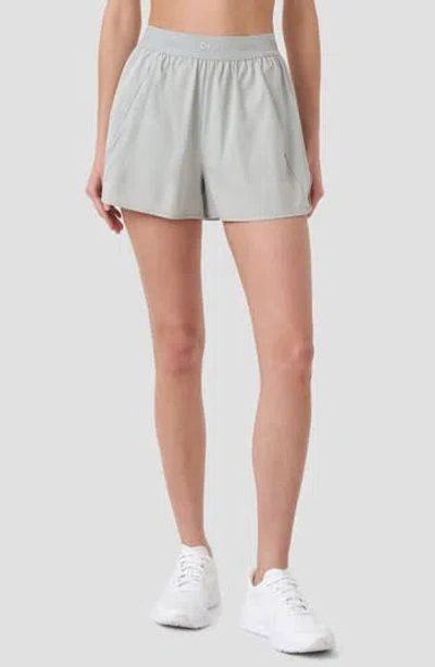 Rm Rebecca Minkoff Lite Fly Running Shorts In Gray