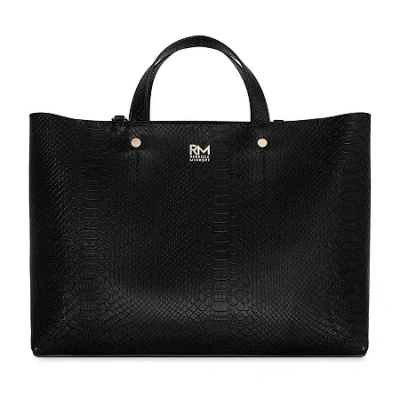 Rm Rebecca Minkoff Madison Tote Bag In Black