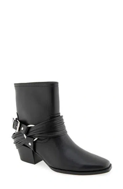 Rm Rebecca Minkoff Molly Harne Faux Leather Bootie In Black