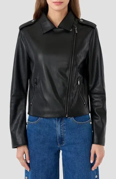 Rm Rebecca Minkoff Moto Jacket In Black