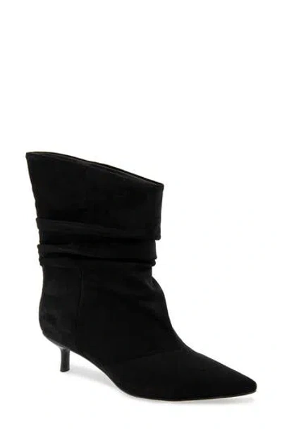 Rm Rebecca Minkoff Polina Pointed Toe Slouch Bootie In Black