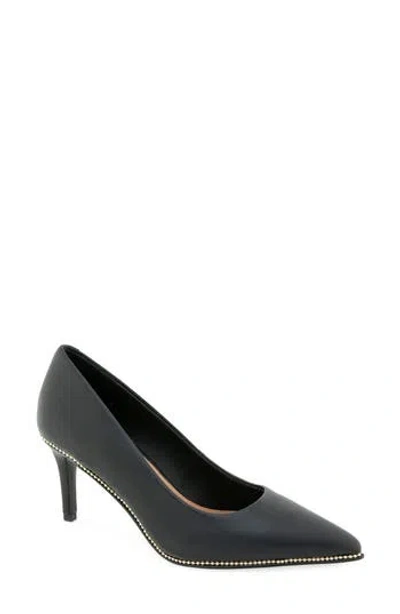 Rm Rebecca Minkoff Tacey Faux Leather Pump In Black