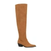 Rm Rebecca Minkoff Womens Jenni Block Heel Over The Knee Boots In Brown