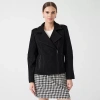 Rm Rebecca Minkoff Womens Motorcycle Jacket In Black