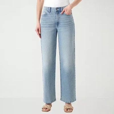 Rm Rebecca Minkoff Womens Wide Leg Mid Rise Cropped Pant In Blue
