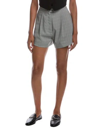 Rmn Studios A-line Pleated Short In Green