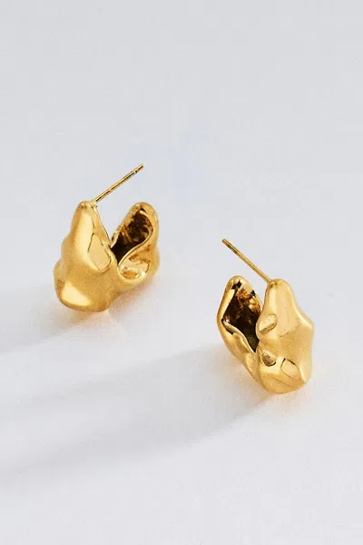 Rmn Studios Luca Hoop Earrings In Gold