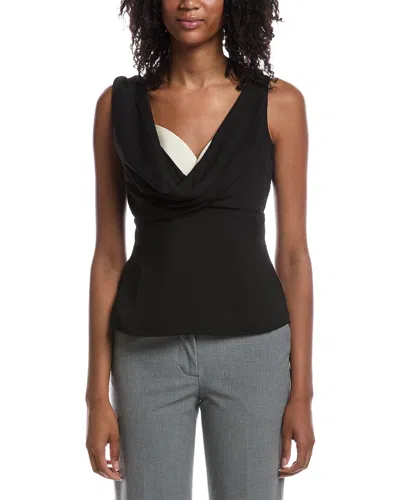 Rmn Studios Mid Weight Satin Twill Top In Black
