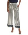 Rmn Studios Wide Leg Silk-blend Pant In Multi