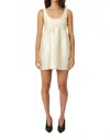 Rmn Wholesale Rosa Mini Dress In Beige In Neutral