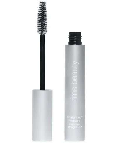 Rms Beauty Straight Up Volumizing Peptide Mascara In Hd Black
