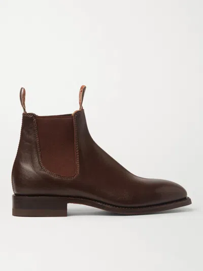 R.m.williams Craftsman Leather Chelsea Boots In Brown