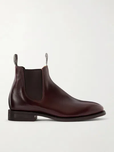R.m.williams Comfort Craftsman Leather Chelsea Boots In Brown