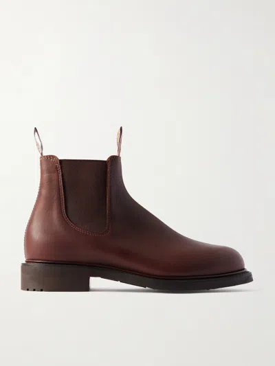 R.m.williams Gardener Leather Chelsea Boots In Multi