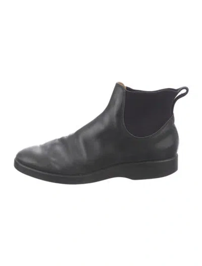 Pre-owned R.m.williams Leather Chelsea Boots In Black