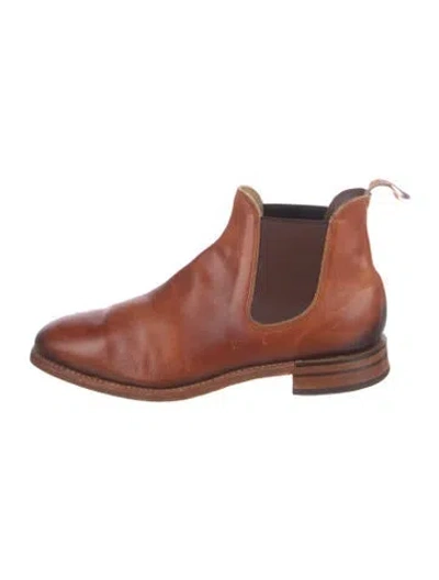 Pre-owned R.m.williams Leather Chelsea Boots In Brown