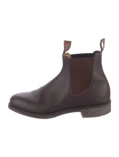 Pre-owned R.m.williams Leather Chelsea Boots In Brown