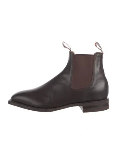 Pre-owned R.m.williams Leather Chelsea Boots In Brown