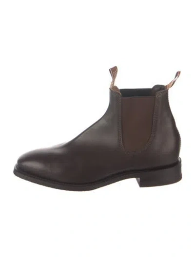 Pre-owned R.m.williams Leather Chelsea Boots In Brown