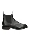 R.m.williams R.m. Williams Black Yearling Comfort Craftsman Chelsea Boots In Black