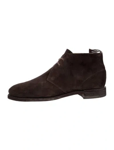 Pre-owned R.m.williams Suede Boots In Brown