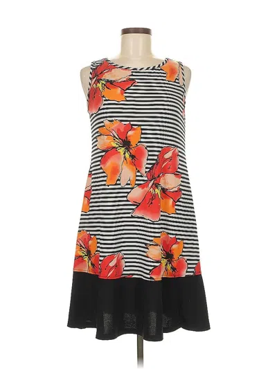 Pre-owned Rn Studio By Ronni Nicole Casual Dress In Black